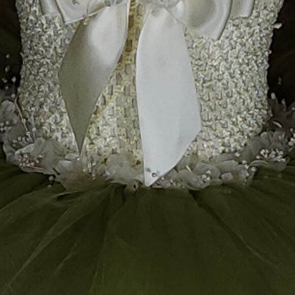 BLACK FRIDAY SALE - Tutu Dress And Hair Clip for Toddlers, Size 18 Mos - 3T NWT - Picture 8 of 13